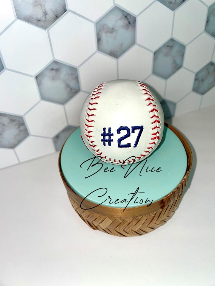 Custom baseball